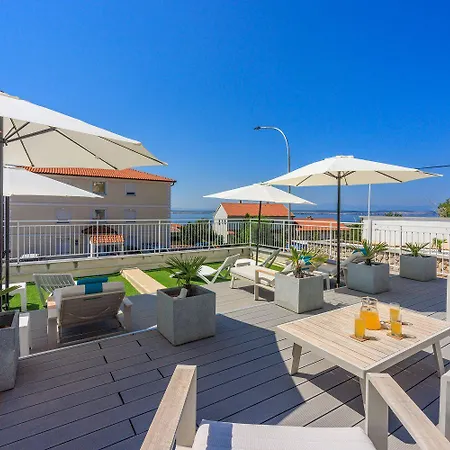 Atemberaubendes Nur 500 Meter Zum Sandstrand Mit Heimkino, Billard, Meerblick Appartement *
